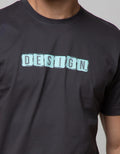 d&f T-Shirt  Df Urban Design Rubber