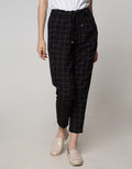 Connexion Ankle Pants Relax Pants Print Windowpane