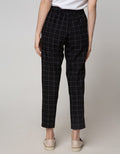 Connexion Ankle Pants Relax Pants Print Windowpane