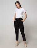 Connexion Ankle Pants Relax Pants Print Windowpane
