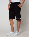 American Jeans Short Pants Drawstring Small Line Print