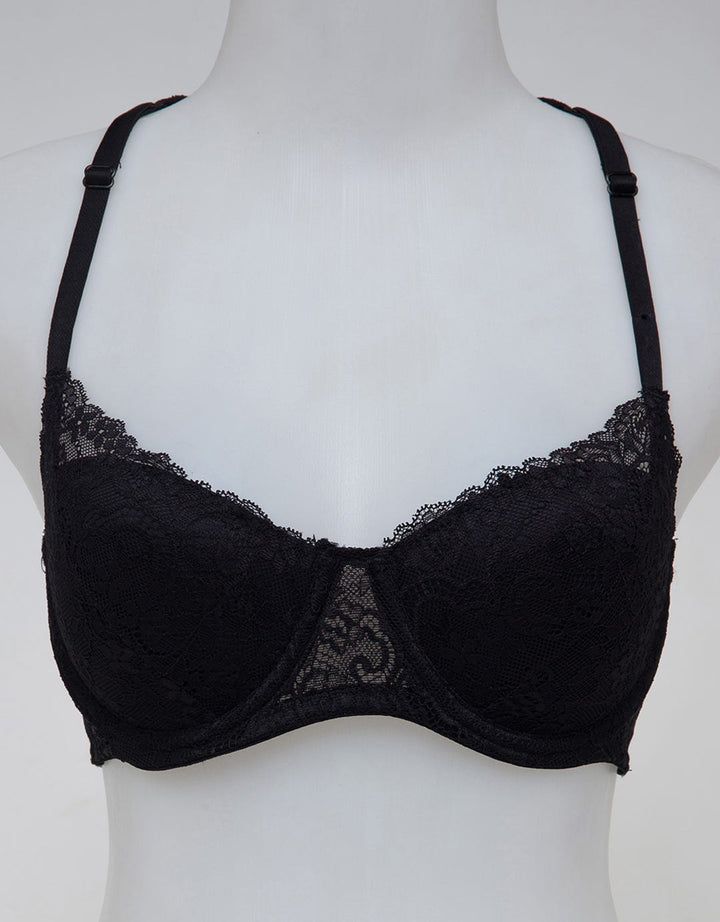 Whiteberry Laces Non Push Up Bra Wanita