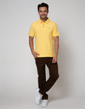 Watchout Casual Polo T-Shirt Button Up