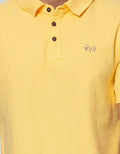 Watchout Casual Polo T-Shirt Button Up