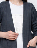 3H Buttoned Long Bla
