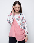 3H V-Neck Stripe Blouse