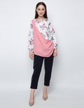 3H V-Neck Stripe Blouse
