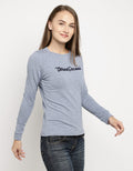 3SECOND Sweater Basic Detail Print Brand