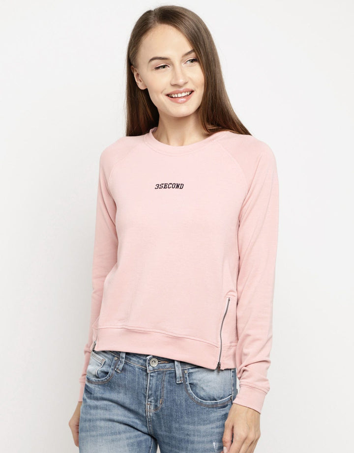 3SECOND Sweater Detail Print Brand