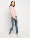 3SECOND Sweater Detail Print Brand