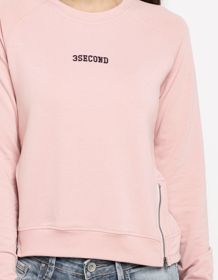 3SECOND Sweater Detail Print Brand