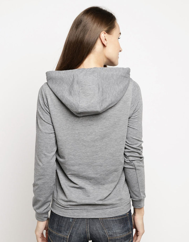 3SECOND Sweater Hoodie Detail Print Brand