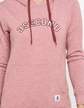 3SECOND Sweater Hoodie Detail Print Brand