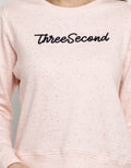3SECOND Sweater Misty Detail Print Brand
