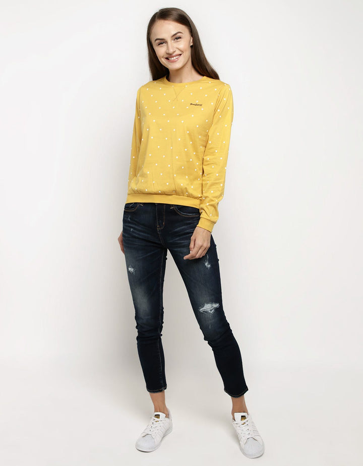 3SECOND Sweater Print Polkadot