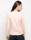 3SECOND Sweater Simple Detail Print Brand