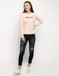 3SECOND Sweater Simple Detail Print Brand