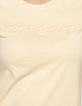3SECOND T-shirt Detail Bordir Brand