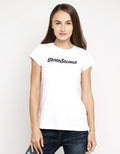 3SECOND T-shirt Detail Print Brand