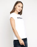 3SECOND T-shirt Detail Print Brand