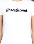 3SECOND T-shirt Detail Print Brand