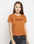 3SECOND T-shirt Lengan Pendek Print Brand
