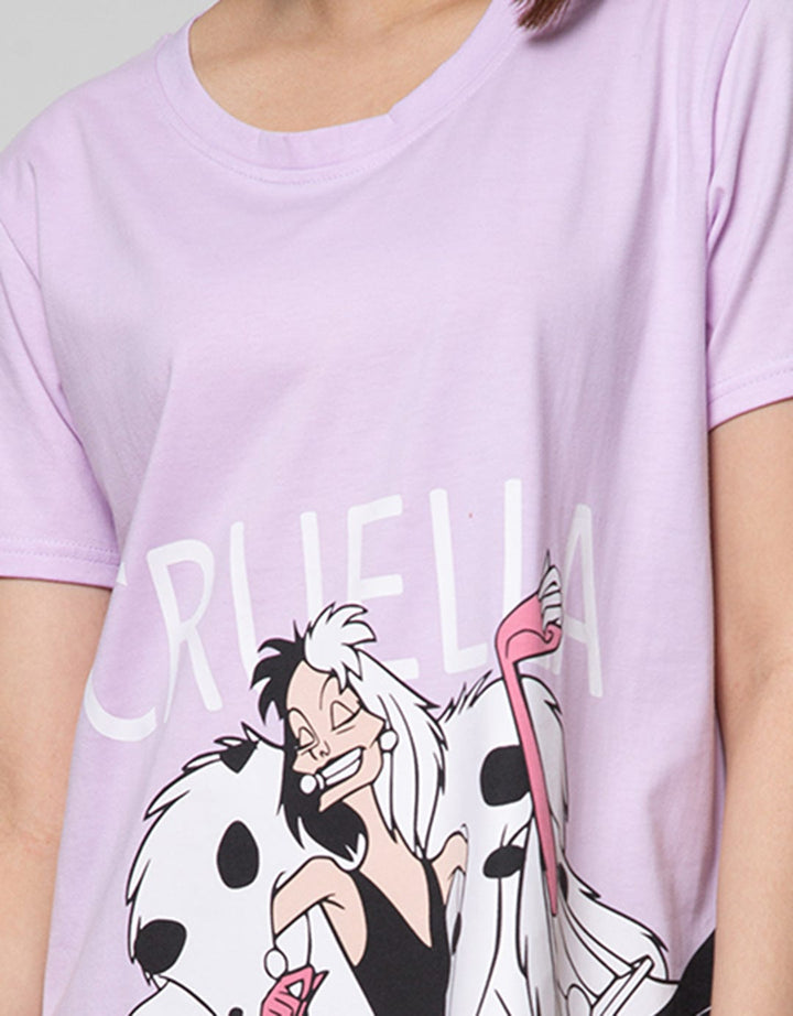 Disney Cruella Short Sleeve Midi Dress