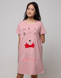 Disney Sweety Pooh Short Sleeve Midi Dress
