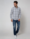 Watchout Casual Long Sleeve Shirt Cubes