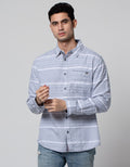Watchout Casual Shirt Print Stripe
