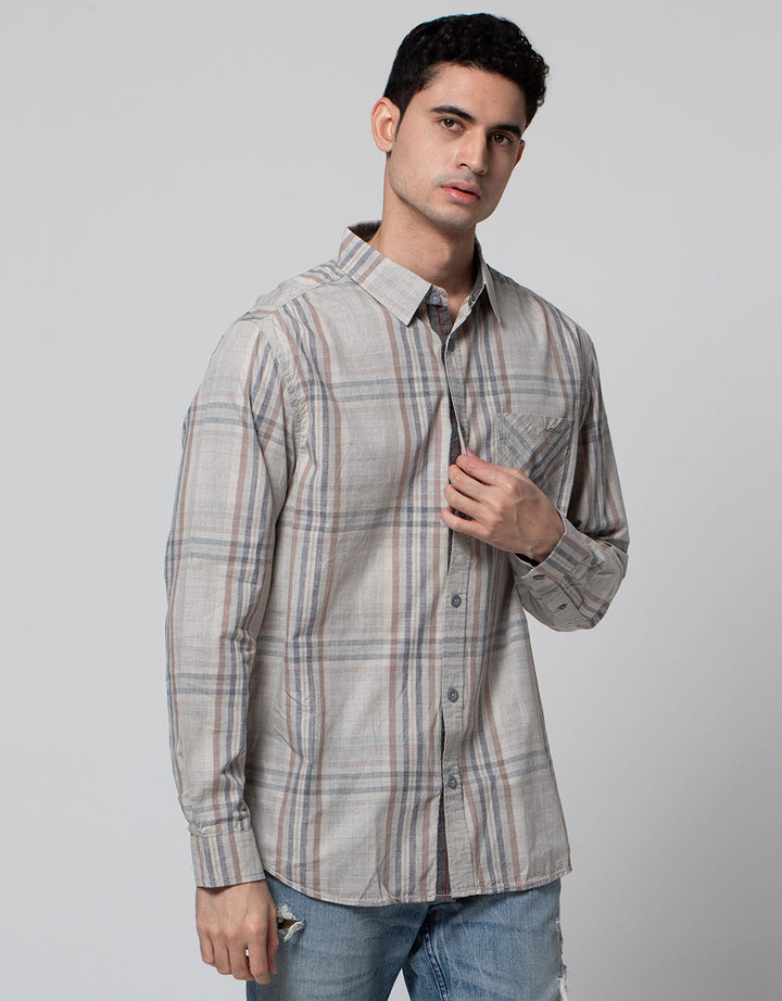 Watchout Casual Shirt Long Sleeve Check