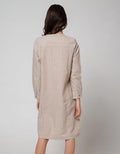 Triset Casual Dress Kancing