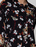 St. Yvesd Long Sleeve Pyjama Pants Oriental Birdy