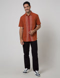 Watchout Casual Embro Men's Shirt