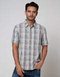 Watchout Casual Short Sleeve Shirt Full Button