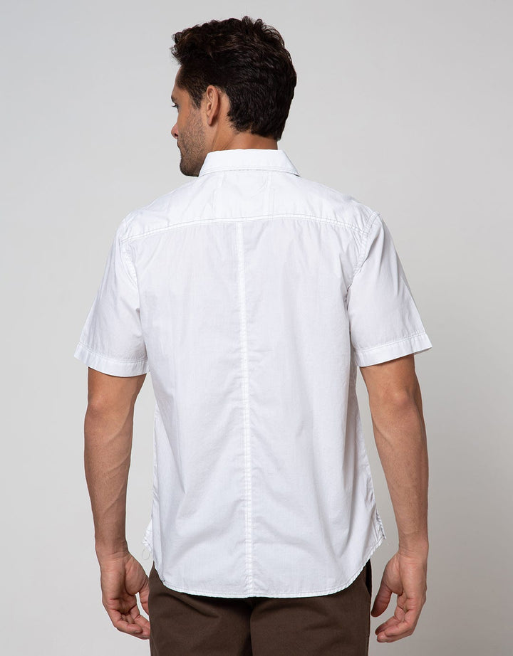 Watchout Casual Kemeja Lengan Pendek Double Pocket
