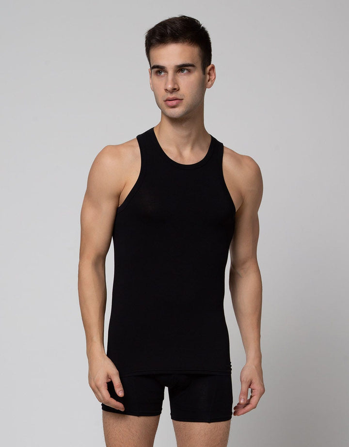 Watchout Satu Set Singlet Boxer Pria