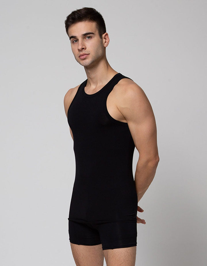 Watchout Satu Set Singlet Boxer Pria