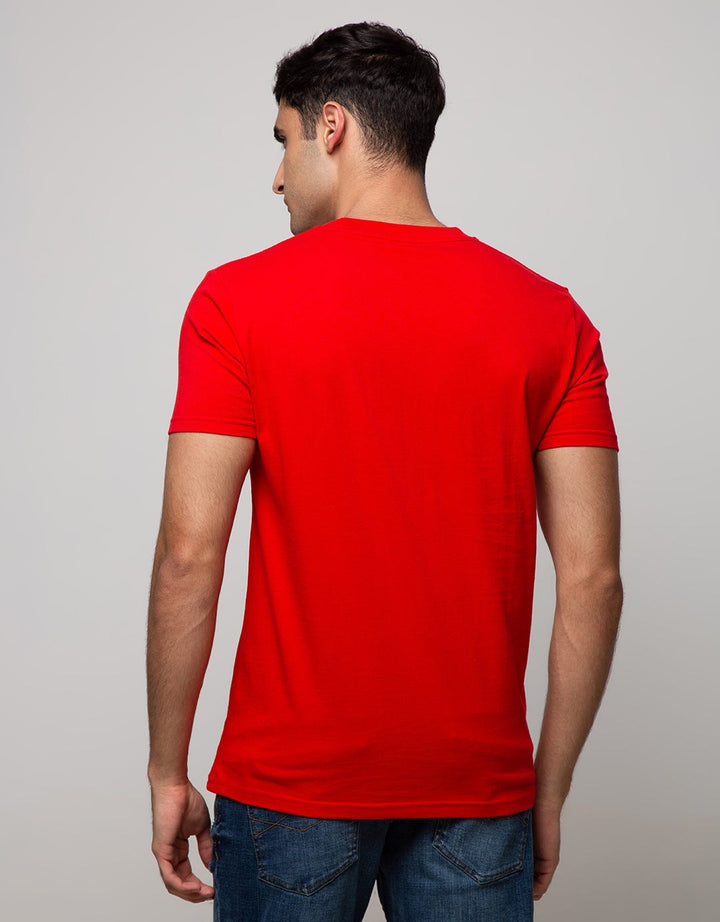 T Zone Short Sleeve T-Shirt Big Size Print Quarantine