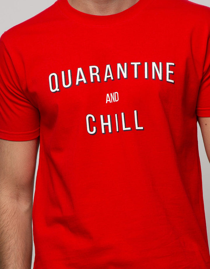 T Zone Short Sleeve T-Shirt Big Size Print Quarantine