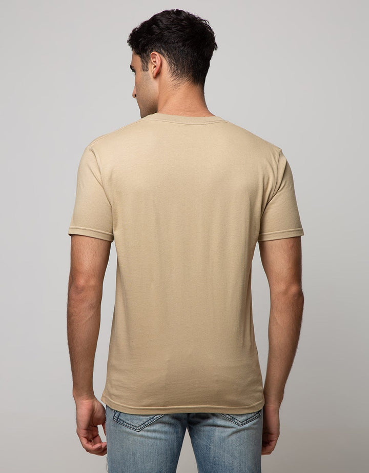T Zone Short Sleeve T-Shirt Big Size Print Stay At Home