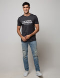T Zone Short Sleeve T-Shirt Big Size Print Too Close