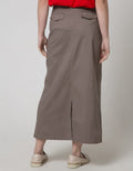 Triset Lon Maxi Rok Wanita