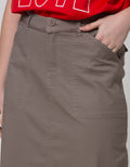 Triset Lon Maxi Rok Wanita