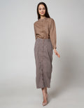Triset Ladies Casual Rok Full Kancing