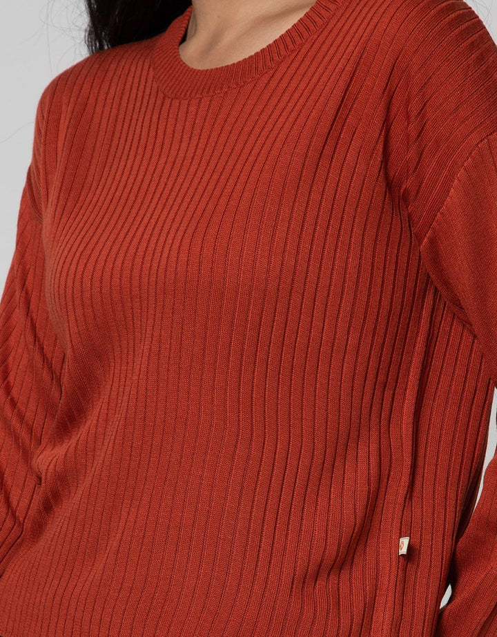 Triset Casual Textured Sweater Women