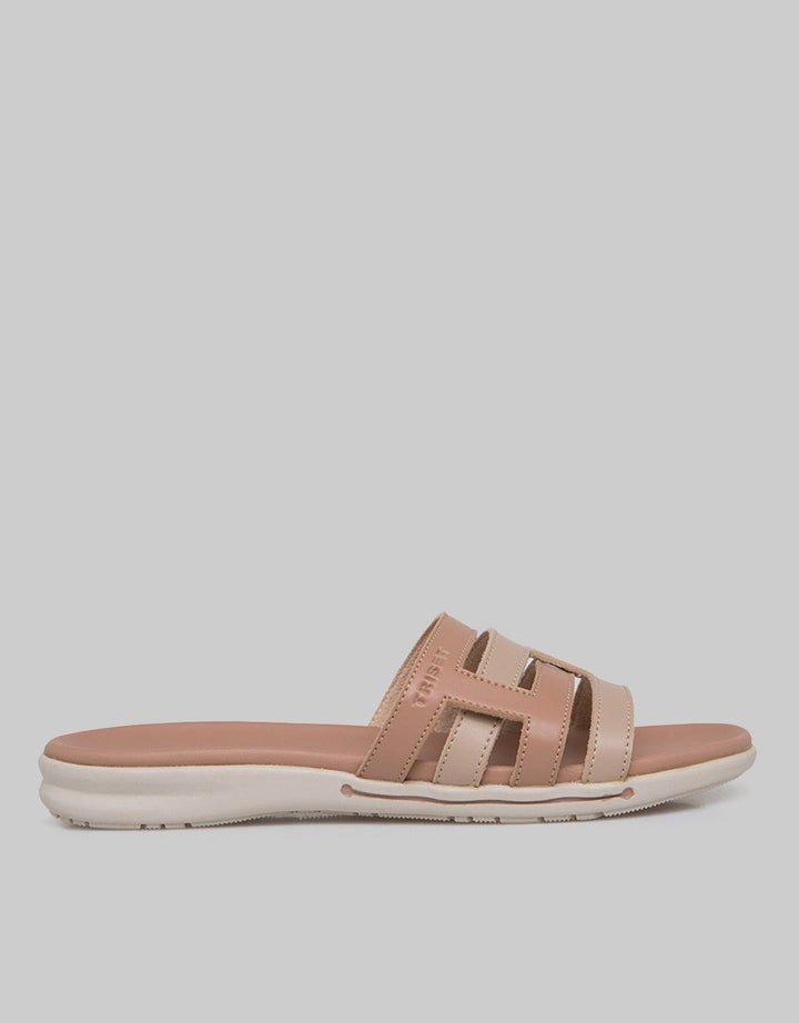 Triset Sandal Slip On Strap Kombinasi