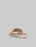 Triset Sandal Slip On Strap Kombinasi