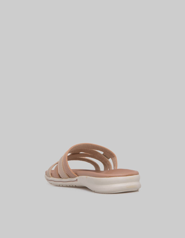 Triset Sandal Slip On Strap Kombinasi