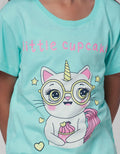 Little M Short Sleeve T-Shirt Little Cupcake Cat